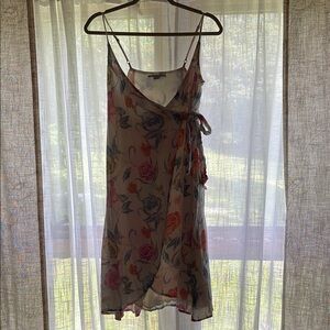 O'Neill Floral Wrap Mini Dress - Multicolor